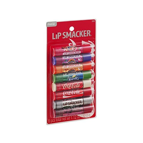 Lip Smackers Party Pack Lip Glosses, Coca-Cola 8 ea by Lip Smacker