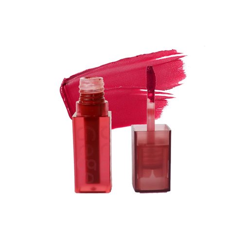 SUILU Smooth Luster Lip Glaze, Lightweight Moisturizing,High Impact Lip Color, Full Coverage Lip Makeup, Long Lasting Waterproof Moisturizer Lip Glaze (Cherry Powder)