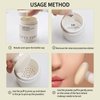 Erinde Pink Translucent Matte Setting Powder with Puff, Face Loose powder Makeup, Oil Control Finishing Powder, Lightweight Blurring Powder, Waterproof, 24H Long-Lasting, Creates Soft Focus Effect