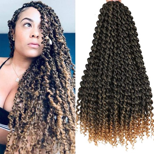 8 Packs Passion Twist Hair 14 Inch Passion Twist Crochet Hair For Black Women Water Wave Crochet ...