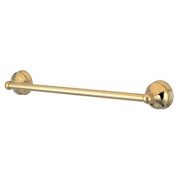 Kingston Brass BA1162PB Vintage Towel-Bar, 18-Inch, Polished Brass