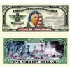 5 Pearl Harbor Million Dollar Bills with Bonus “Thanks a Million” Gift Card Set