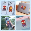 SHOWERRING 5D DIY Diamond Art Stickers Kits for Kids,Cartoon Gem Digital Art Painting Stickers Mosaic Craft Kit (Super Hero)
