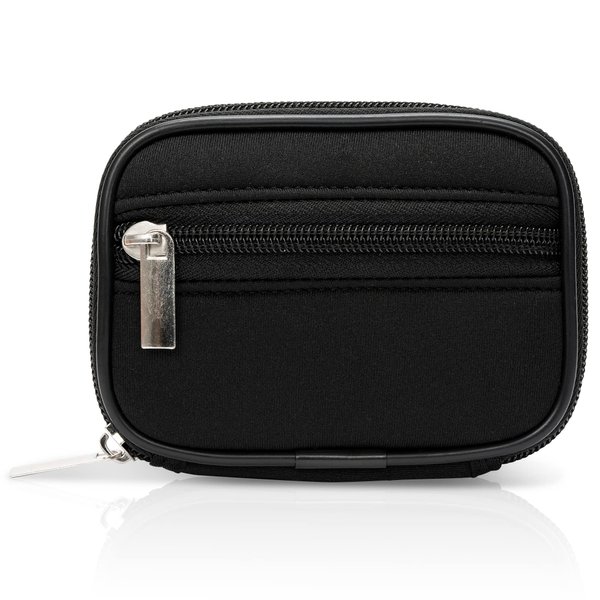 Made Easy Kit Pill Case - Medicine Organizer Box with Removable Seven-Day Vitamin & Supplement – Compact Travel Ready Dispenser in Pouch Holder with Zippered Pocket (Colorful Cats)