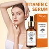 Vitamin C Face Serum Reduce Wrinkle Facial Serum, Vitamin C Serum with Hyaluronic Acid for Dry Skin Moisturising Nourishing serum for Men & Women