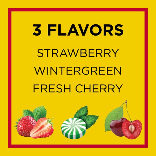 Carmex Daily Care Moisturizing Lip Balm Tubes with SPF, Fresh Cherry, Strawberry and Wintergreen Lip Balm Pack, 0.35 OZ - 3 Count (Pack of 3)