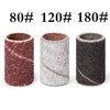 ENGERWALL Sanding Bands Nail Drill Bits 210 Pcs, Coarse Fine Grit Sand Set 80#120#180#, with One 3/32" Mandrel Bit, for Nail Drill Bits for Acrylic Nails, Manicures, and Pedicures Tools