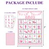 Disfuco Baby Shower Bingo Cards, Baby Shower Bingo Game, Baby Shower Games Cards for Baby Shower, Gender Reveal Party Games Favors Supplies Decorations, 24 Players Bingo Game (A03)