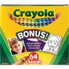 Crayola Crayons, Crayon Box with Sharpener, 64 ct