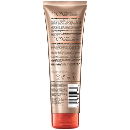 L’Oréal Paris EverSleek Sulfate Free Keratin Caring Conditioner with Sunflower Oil Fl, Fresh, 8.5 Ounce