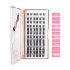 VieVie Lash Clusters 72pcs DIY Eyelash Extension Lashes, 9-16mm Mix Individual Eyelashes, Natural Look DIY Lash Extension (Cluster 03)