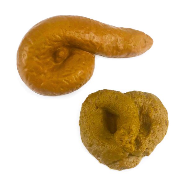 Nakimo Fake Poop Prank Funny Poop Toys Gag Gift Realistic Mischief Novelty Toys for Joke Trick Halloween April Fool 's Day Party, Pack of 2