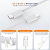 Charger for iPhone 15 Charger,Fast Charger iPhone 15 2Pack Type C Fast Charging Wall Charge Adapter USB C Charger Block 6FT USB-C to C Woven Cable for Apple iPhone 15 Pro Max/15 Plus,iPad Pro/Air/Mini