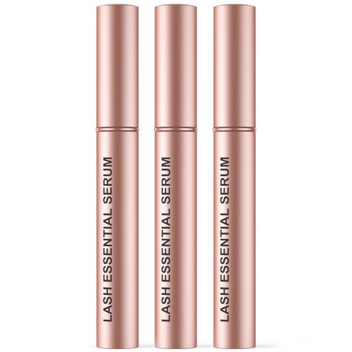 Feyano Eyelash Serum- Natural Comestic Eyelash Serum for Longer, Thicker Lashes & Brows, Boost Lash Serum Vegan & Cruelty-Free-Niacinamide, Centella Asiatica Leaf Extract(15 mLPink)