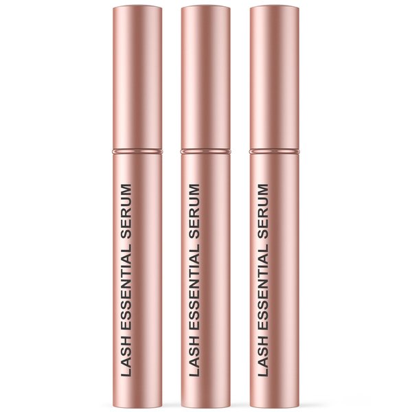 Feyano Eyelash Serum- Natural Comestic Eyelash Serum for Longer, Thicker Lashes & Brows, Boost Lash Serum Vegan & Cruelty-Free-Niacinamide, Centella Asiatica Leaf Extract(15 mLPink)