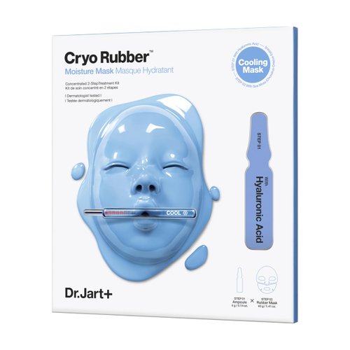 Dr.Jart+ Cryo Rubber Face Mask with Moisturizing Hyaluronic Acid | Korean Skin Care, 1.41 Ounce