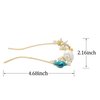 Classical Metal U Shaped Hairpin Vintage Hair Sticks Hair Fork Pins