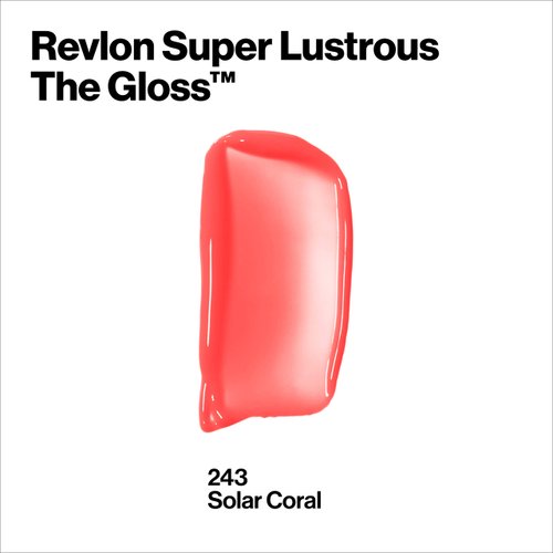REVLON Super Lustrous Lip Gloss, Solar Coral
