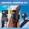 Flymile Expansion Adapter Backpack Clip Mount for DJI OSMO Pocket 3,Camera Extenion Bracket Mount,Quick Release Shoulder Strap Holder Kit Accessories