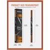 2PCS Microblading Eyebrow Pen Last All-Day Eyebrow Pencil 2-in-1 Magical Waterproof Eye Brow Pencils with 4-Fork-Tip & Precise Brush-Tip for Natural Hair Like Strokes (Light Brown)