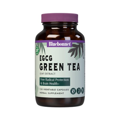BlueBonnet EGCG Green Tea Leaf Extract Supplement, 120 Count