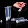 Rolybag 22 Packs Lip gloss Empty Tubes Containers(10ml),Travel empty bottle,Refillable Soft Cosmetic Squeeze Tubes For Women &Girls DIY Lip Gloss Cosmetics