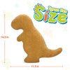 Dino Nugget Pillow for Birthday Gifts, Chicken Dinosaur Nuggets Plush Funny Gifts for Boys Girls, Plush Nuggets Dinosaur Stuffed Animal, Dino Pillow Cute Dinosaur Gifts for Kids (Small, Tyran Rex)