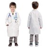 Kizzyland Doctor Costume for Kids, Doctor Lab Coat with Working Stethoscope - Dress Up Costume for Toddlers Kids Size 3T