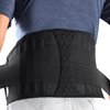 Racbeuk Lumbar Support Belt Lower Back Brace for Lifting, Herniated Disc, Sciatica, Pain Relief,Breathable Lumbar Brace for Men & Women