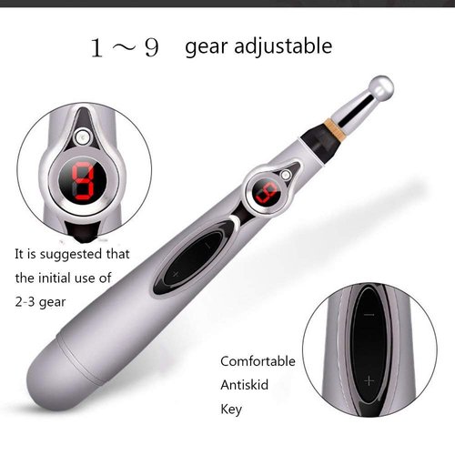 Electronic Acupuncture Pen, 3-in-1 Meridian Energy Pen for Pain Relief, Pain Relief Therapy, Electric Meridians Acupuncture Machine