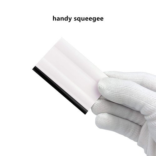 GUGUGI 2PCS 3Inch Mini Block Squeegee Vehicle Rubber Squeegee for Vinyl Wrap Decals Install, Window Tint, Rearview Mirror Clean