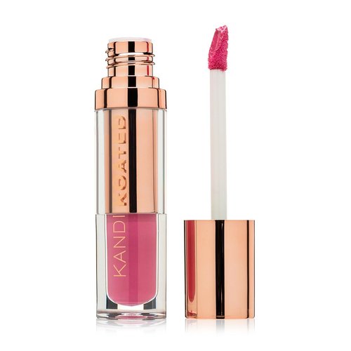 Kandi Koated Liquid Satin [Flirtatious] Liquid Lip Color with High-Shine Finish | Rich Colors, Moisturizing Lip Shine, Paraben-Free, Cruelty-Free | Beauty & Makeup