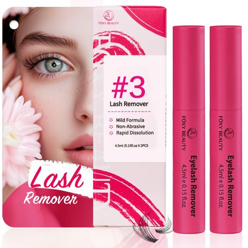 2 Lash Remover for Lash Extension at Home Lash Remover for Cluster Lashes 10 ML Lash Cluster Remover Gentle Soothing Oil Cluster Lash Bond Remover Lash Adhesive Remover Lash Bond and Seal Remover