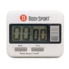Body Sport Digital Timer – Sports Stopwatch and Countdown Timer for Fitness & Exercise Routines – Multifunctional Timer for Gym, Kitchen, Classroom, and Office Settings – Easy to Use – Battery