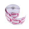 Beautyleader 500Pcs/Roll Nail Form, Nail Art Guide Stickers for Acrylic UV Gel Nail Tips Manicure Extension Tool (Red)
