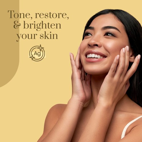 Clear Beauty Korean 24K Gold and Collagen Daily Face Moisturizer - Reduces Age Spots, Fine Lines & Wrinkles, Lifting & Firming Day Cream - Cruelty Free Korean Skin Care For All Skin Types