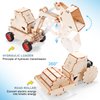 STEM Kits for Kids Ages 8-10 10-12, Wood Building Crafts Kit for Boys 8-12, Model Car Kit, 3D Wooden Puzzles Woodworking Science Projects, Construction Engineering STEM Toys for 8 10 13 12 14 Year Old