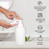 Elcove Foaming Hand Soap Starter Set│Reusable Glass Bottle│Concentrated Foam Soap Refills Make 3 x 12oz (36 oz total) of Foaming Hand Wash│Zero Waste│ Eco-Friendly │Cruelty Free│ Sweet Citrus