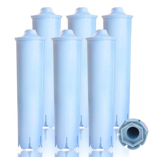 6 Pack Water Filter, Replacement for Jura® Water Filter, IT'S PURE EXPERT Claris Blue Capresso® Coffee Water Filter