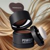MSMEESUYA Hairline Powder Instantly, Fill In Fine or Root Touch up powder,Thinning Hair Instantly Thicker Touch Up for Windproof&Sweatproof, Darkroot touch up for Men & Women (BLACK丨4g/0.14Ounce)