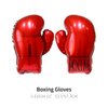 19pcs Red Boxing Gloves Balloon Set Aluminum Foil Balloon Wrestling Party WWE Party Boxing Sports Theme Party UFC Party for Birthday Baby Shower Anniversary Boy Party Supplies