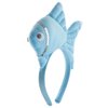 Abaodam Plush Fish Headband Ocean Animal Hair Band Themed Party Favors Halloween Christmas Cosplay Costume Birthday Dress-up Hair Hoop