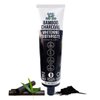 BOONBOO Bamboo Charcoal Toothpaste | 4oz / 120ml | Mint Flavor | Aluminum Tube with Bioplastic Cap | 100% Plastic-Free and Recyclable | Charcoal Paste for Teeth Cleaning and Whitening