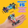YCCHENG Pull Back Cars 15 Pack 1:43 Toy Model Set Small Race Cars for Toddlers Kids Ages 1 2 3 4 5 6 Year Old Boys and Girls Easter Basket Stuffers Preschool Birthday Party Favor