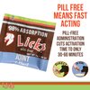 Licks Pill-Free Dog Joint and Heart - Glucosamine & Omega 3 Fish Oil Supplement for Dogs - Inflammation Supplements for Joint Support - Gel Packets - 10 Use