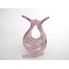 Spotted purple brown white hair claw clip for medium fine hair