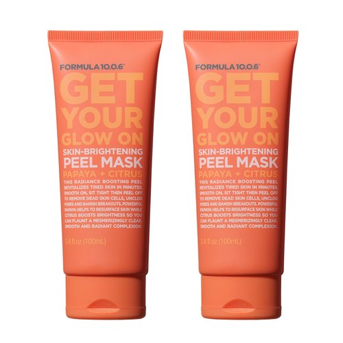 FORMULA 10.0.6 Get Your Glow On Skin Brightening Peel Mask 2 PK