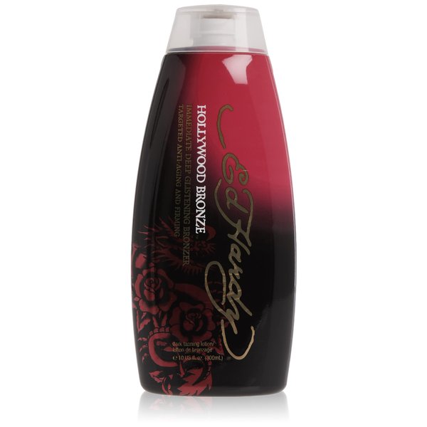 Ed Hardy Hollywood Bronze Bronzer Tanning Lotion, 10 oz.