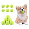MEKAPLE 12 Pack Mini Tennis Balls for Pet Playing Fecth, 2 inch Dog Training Tennis Balls for Small Size Dogs, Interactive Dog Playing Balls Fits 2 inch Automatic Dog Ball Launcher