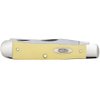 Case XX WR Pocket Knife Yellow Synthetic Trapper High Carbon Steel Blades Item #161 - (3254 CS) - Length Closed: 4 1/8 Inches